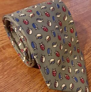 Brooks Brothers Makers ladybug tie